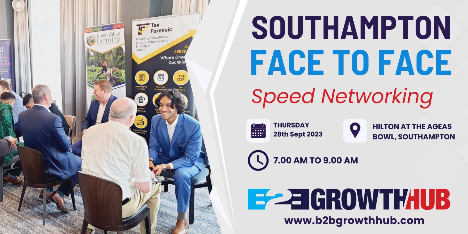 Face 2 Face Speed Networking Event Southampton 28th September 2023 Face 2 Face Speed Networking Event Southampton 28th September 2023